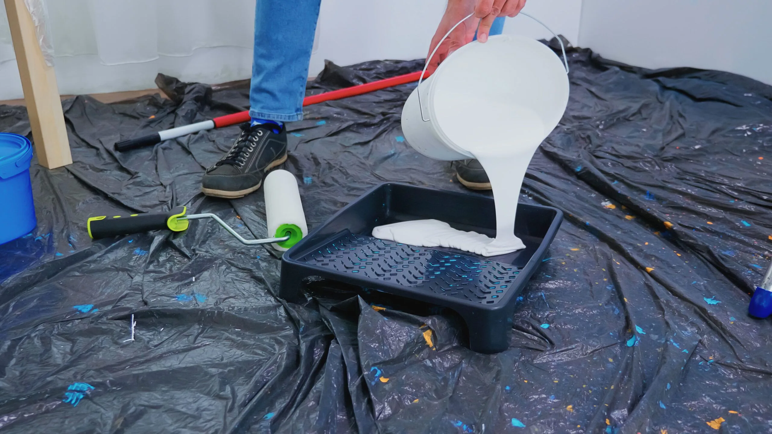 Low section man working table