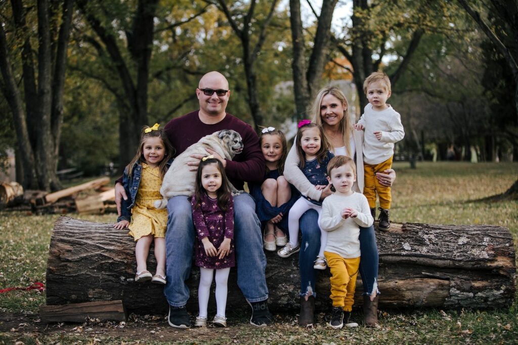 Chris Heerdegen and family